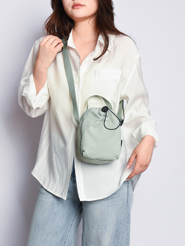 Geantă de umăr în stil coreean, formă de dumpling, țesătură Oxford, închidere cu fermoar, buzunar intern cu fermoar și buzunar pentru telefon, căptușeală poliester