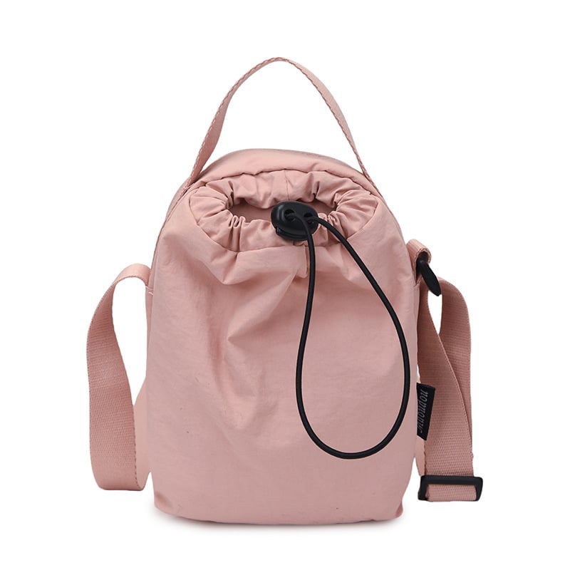 Geantă de umăr în stil coreean, formă de dumpling, țesătură Oxford, închidere cu fermoar, buzunar intern cu fermoar și buzunar pentru telefon, căptușeală poliester