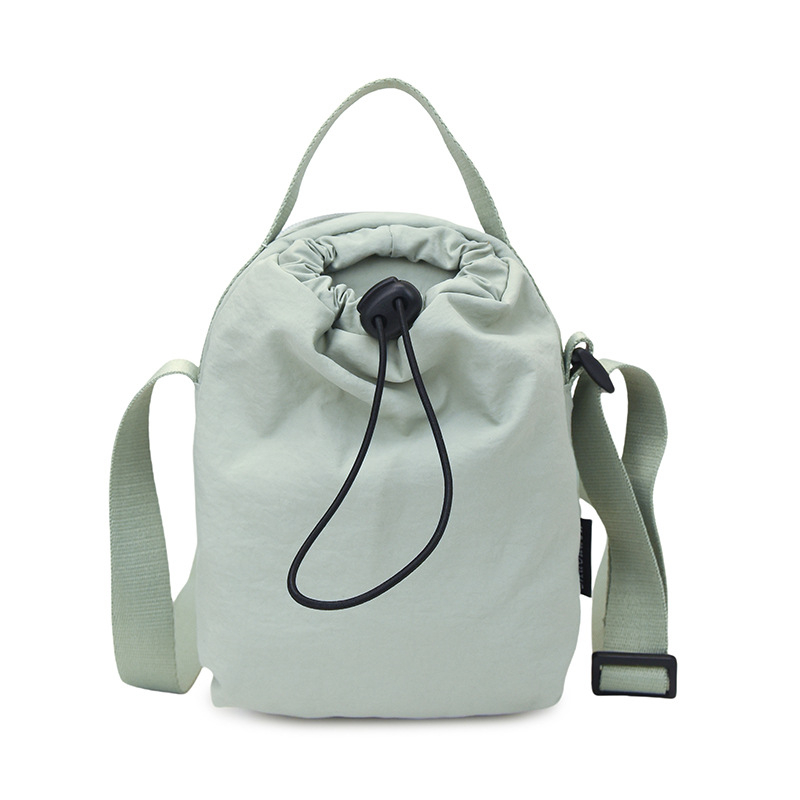 Geantă de umăr în stil coreean, formă de dumpling, țesătură Oxford, închidere cu fermoar, buzunar intern cu fermoar și buzunar pentru telefon, căptușeală poliester