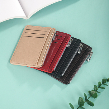 PU držač kartica, unisex, ultra-tank, velika kapaciteta, minimalistički i luksuzni stil
