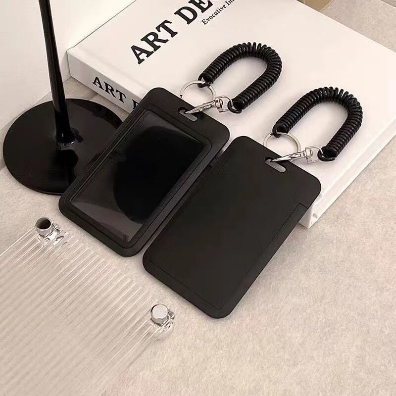 Ins stil držač kartice – plastični držač za kampus karticu, za studentsku iskaznicu i putnu karticu, uz lanyard i privjesak