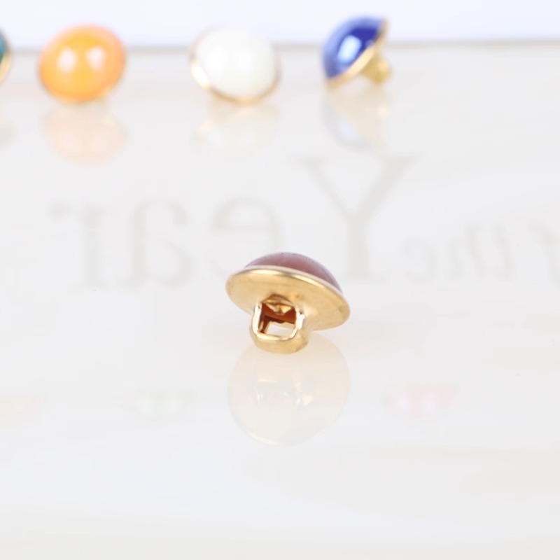 Năsturi rotunzi pentru cămașă, cu bază din aliaj de rășină, finisaj sidefat, potriviți pentru paltoane, cămăși, rochii și proiecte de artizanat