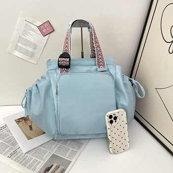 Átalakítható utazási tote-hátizsák, nagy kapacitású, puha héj, Oxford anyag, cipzáras nyitás, belső cipzáras zseb, dupla vállpánt