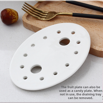 Porcelánová sada košíkov na ovocie — moderný jednoduchý štýl, prvotriedna kvalita, značka Build a good home, licencované súkromné označenie