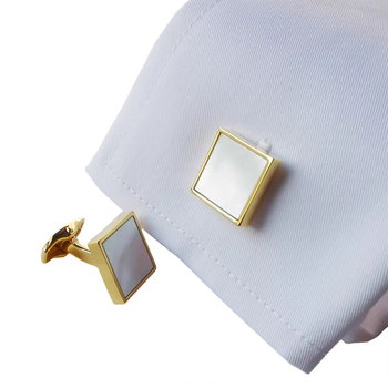 Mandzsettagombok réz anyagból, minimalisták, uniszex, geometriai kialakítás, elektroplatált bevonattal