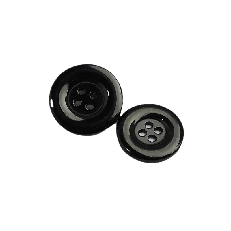 Buton din rășină cu patru găuri pentru cămăși și paltoane, vopsibil, potrivit pentru uniforme