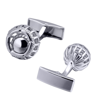 Sárgaréz mandzsettagombok, kör alakú, divatos OL és páros stílus, elektroplattált felületkezelés, testreszabható