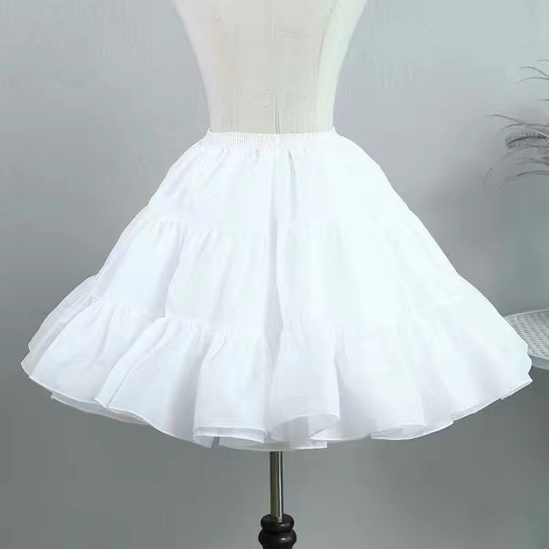 Lolita Petticoat Kristályos Háló Napi Állítható Belső Szoknya (Csont nélküli, Márka Other, Raktáron, Felnőttek, 2023 Ősz)