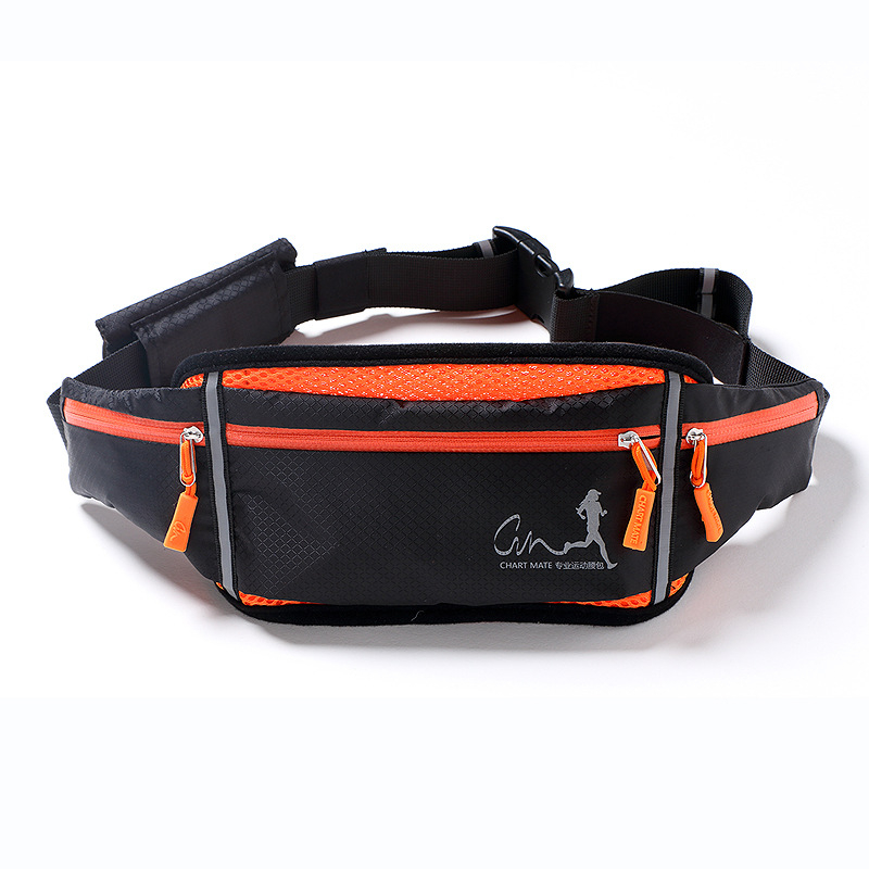 CHATMATE uniszex deréktáska futáshoz — vízálló, lélegző, lopás elleni védelem.