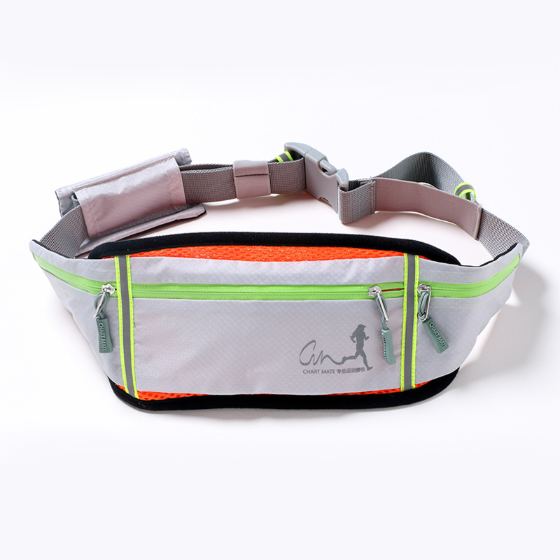 CHATMATE uniszex deréktáska futáshoz — vízálló, lélegző, lopás elleni védelem.