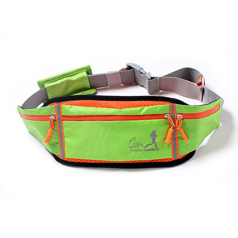 CHATMATE uniszex deréktáska futáshoz — vízálló, lélegző, lopás elleni védelem.