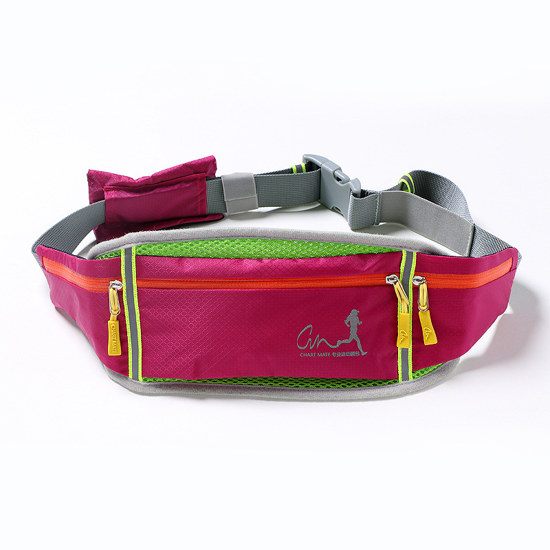 CHATMATE uniszex deréktáska futáshoz — vízálló, lélegző, lopás elleni védelem.