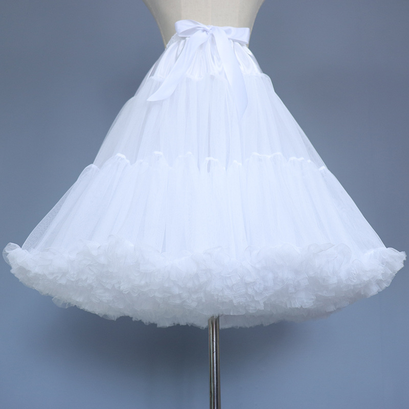 Lolita Petticoat, Boneless, Soft Mesh, Puffy, Adult