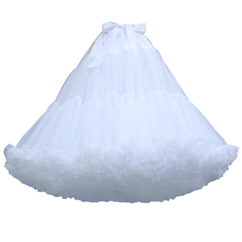Lolita Petticoat, Boneless, Soft Mesh, Puffy, Adult