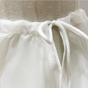 Детска трислойна подплата за официална рокля със стоманен пръстен и двойна прежда