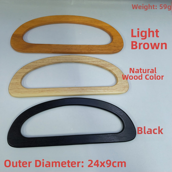 Koti puidust käepide, kummipuud, DIY-stiilis