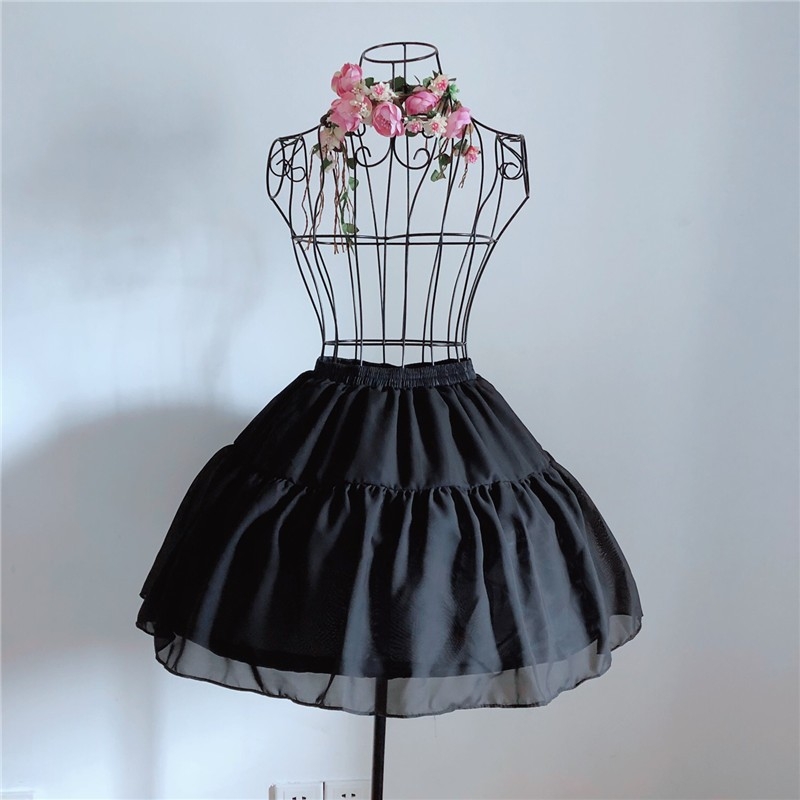 Lolita stil haljine s korzetom i ribljim kostima, petticoat, cosplay, podesivo