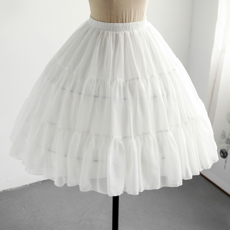 Lolita Lace Fishbone Skirt, Podesivi bustle, Brend Unique, Ljeto 2021
