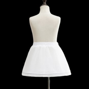 Rochie de prințesă pentru copii cu căptușeală reglabilă, Bustle: inel din oțel și fir de un singur strat, pentru copii, primăvara 2025