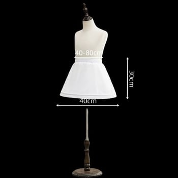 Rochie de prințesă pentru copii cu căptușeală reglabilă, Bustle: inel din oțel și fir de un singur strat, pentru copii, primăvara 2025