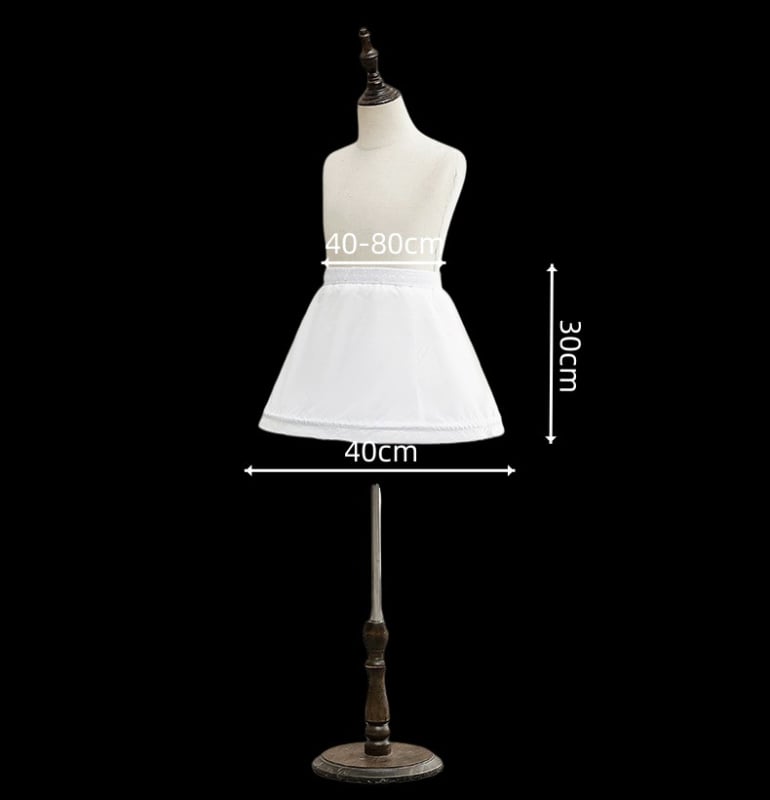 Rochie de prințesă pentru copii cu căptușeală reglabilă, Bustle: inel din oțel și fir de un singur strat, pentru copii, primăvara 2025