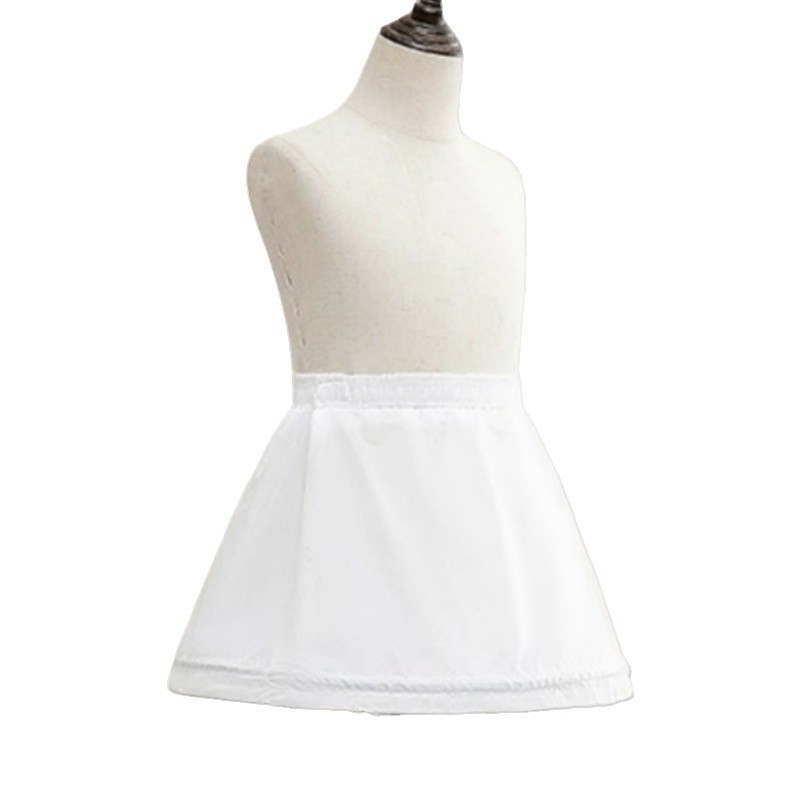 Rochie de prințesă pentru copii cu căptușeală reglabilă, Bustle: inel din oțel și fir de un singur strat, pentru copii, primăvara 2025