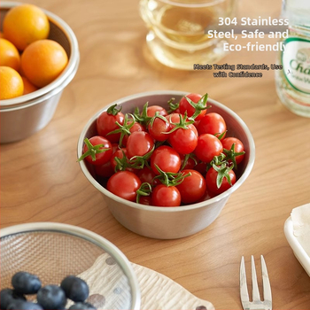 304 nerūsējošā tērauda notekgrozs — daudzfunkcionāla virtuves siets, mūsdienīgs dizains