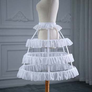 Lolita s izrezom i naborom Birdcage Fishbone Petticoat, tri čelična prstena, dvostruka slojna konstrukcija, Marka Royal Love Tianzi, Odrasli, Proljeće 2025