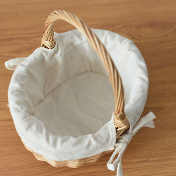 Koš za skladištenje od bambusovog pletenja, korejski stil, prilagodljiv model, pogodan za voće, kozmetiku, knjige i uredske potrepštine