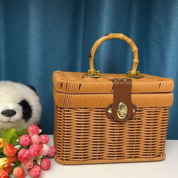 Košarica za kupovinu 008, plast + metalni okvir, model Gift Box 008, stil: novi kineski stil