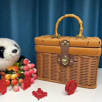 Košarica za kupovinu 008, plast + metalni okvir, model Gift Box 008, stil: novi kineski stil
