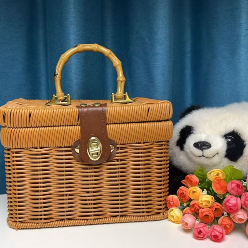 Košarica za kupovinu 008, plast + metalni okvir, model Gift Box 008, stil: novi kineski stil