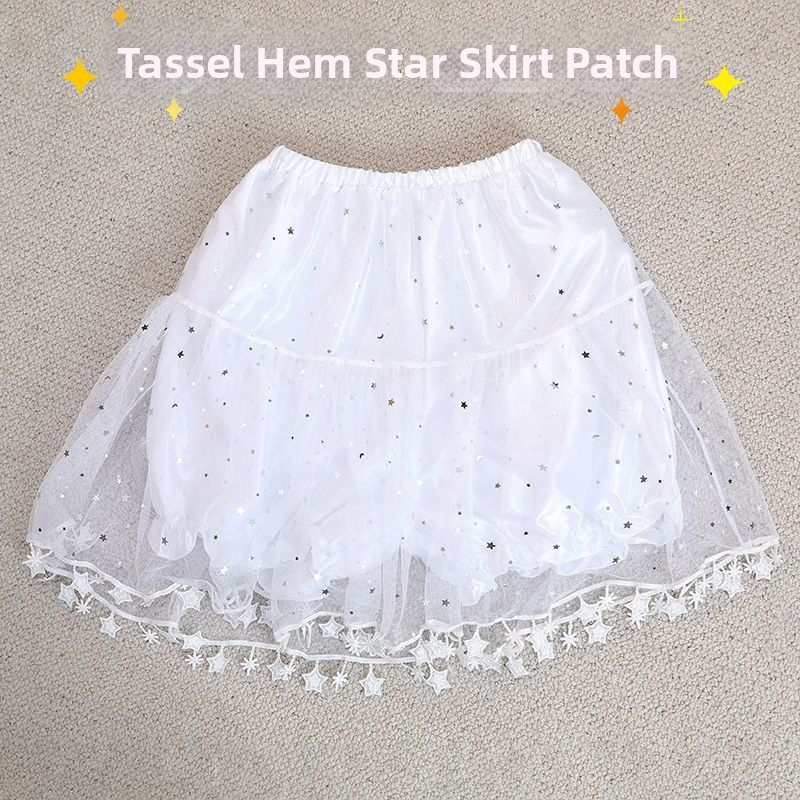 Lolita комплект от две части с JK подпора за пола – безкостна подпора, мека прежда и облачен дизайн, за възрастни, пролет 2023, Aobai Beauty Clothing