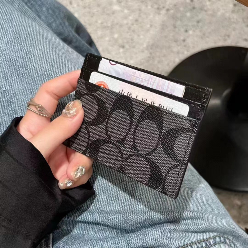 PU držač kartica s kapacitetom za 5 kartica, futrola za slušalice i mobitel, prugasti uzorak, unisex