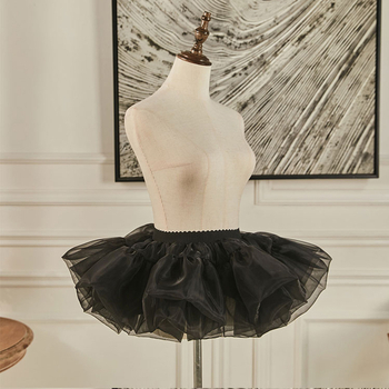 Lolita Petticoat — Six-Layer Ultra-Puffy, Boneless Bustle, Soft Gauze, Adult, Xin Menglian