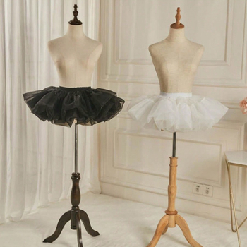 Lolita Petticoat — Six-Layer Ultra-Puffy, Boneless Bustle, Soft Gauze, Adult, Xin Menglian