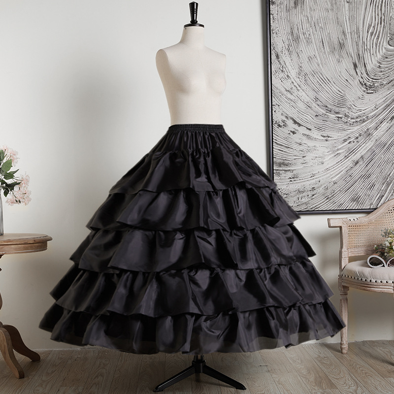 Сватбена рокля подпора за пола с три стоманени пръстена, двоен слой прежда – за възрастни, лято 2022