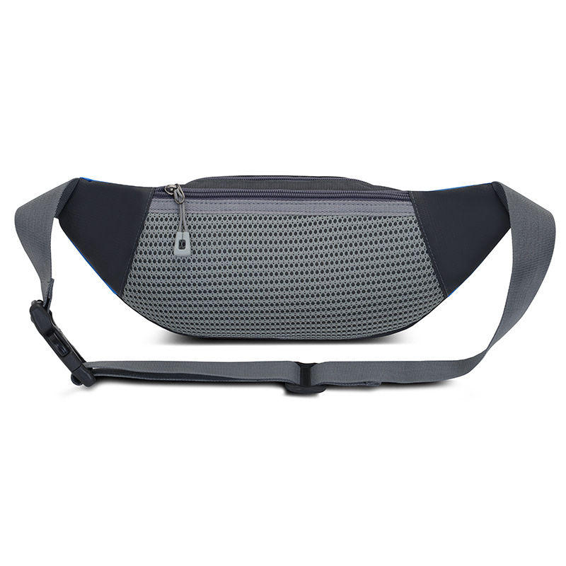 Unisex torbica za pojas od najlona, vodootporna, velikog kapaciteta, za vanjske sportove, crossbody, casual stil