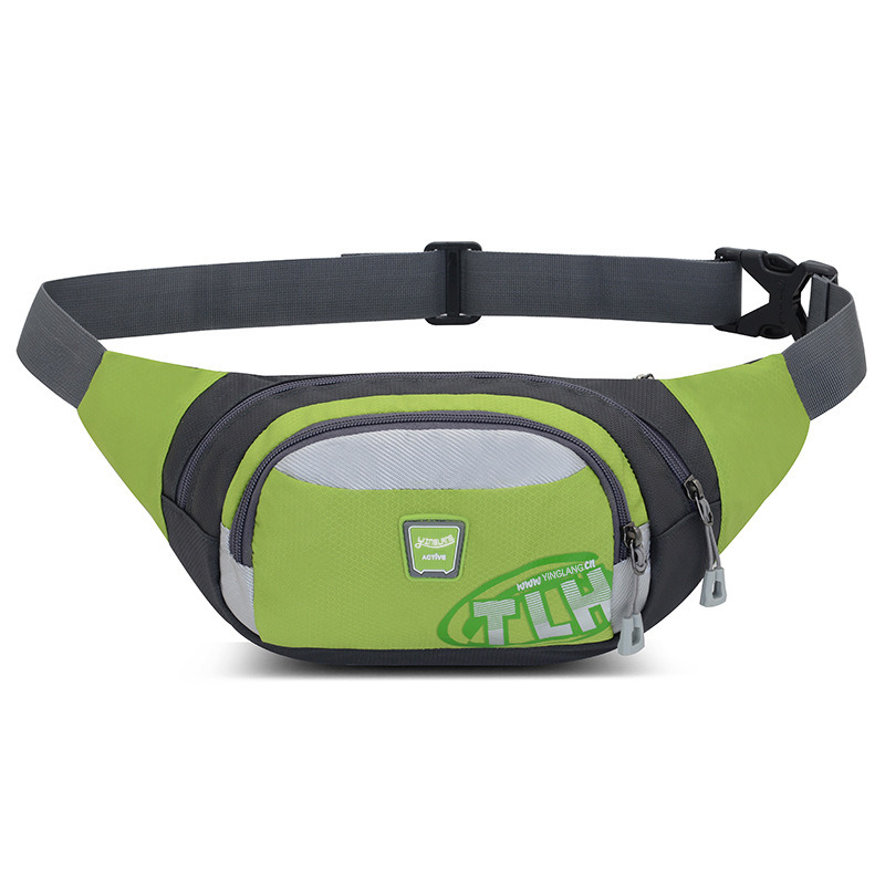 Unisex torbica za pojas od najlona, vodootporna, velikog kapaciteta, za vanjske sportove, crossbody, casual stil