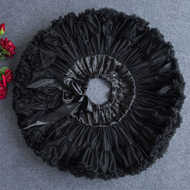 Lolita стил къса пола с мек тюл, за възрастни, пролет 2022