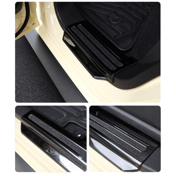 Πλάκα προστασίας θυρών εσωτερικού χώρου Jimny 5-θυρών - Teliga, ανοξείδωτος χάλυβας, TLJ039-CF