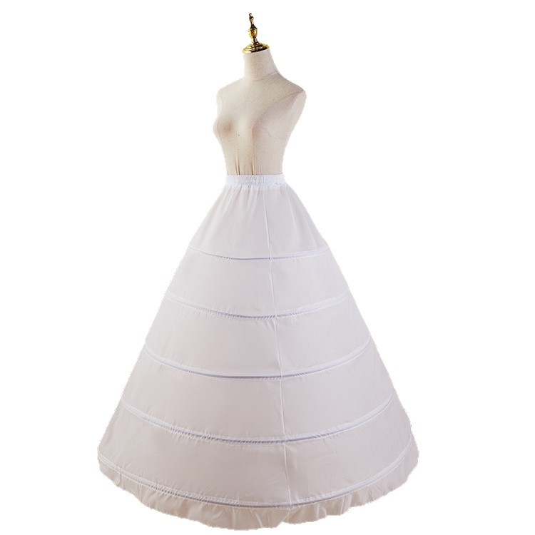 Vjenčana suknja s podrškom fishbone, tri čelična prstena, dvostruko vlakno, baldahin 110 cm, odrasli, br. Happy South Beauty