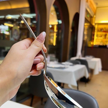 Velika duboka juha žlica od nehrđajućeg čelika 316 – poslužna žlica za hotele, zapadne restorane i kućnu upotrebu