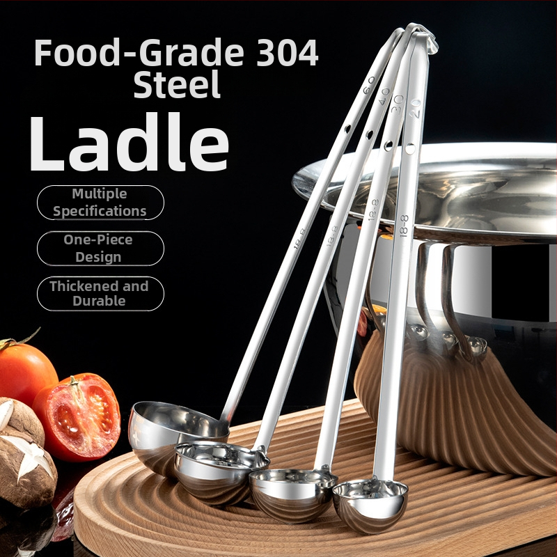 Daudzfunkcionāla unču mērinstrumenta karote, no 304 nerūsējošā tērauda, ar āķīti, piemērota piena tējas un kafijas pupiņām