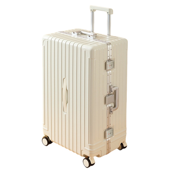 Bagaj Big Mouth Monkey din ABS+PC cu extensie, impermeabil, port de încărcare și suport pentru o ceașcă, roți universale, 4 kg, încuietoare cu combinație obișnuită