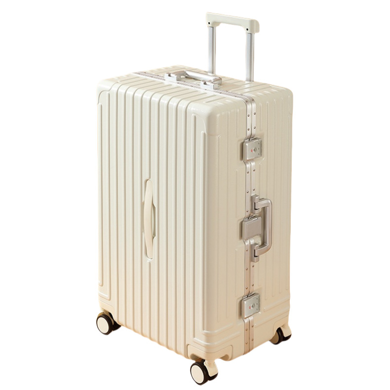 Bagaj Big Mouth Monkey din ABS+PC cu extensie, impermeabil, port de încărcare și suport pentru o ceașcă, roți universale, 4 kg, încuietoare cu combinație obișnuită