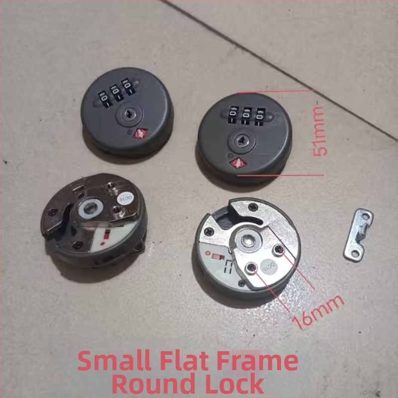 Lagaminų apvalus kombinuotas užraktas – apsauga nuo vagystės, medžiaga plastikas, aksesuarai lagaminams