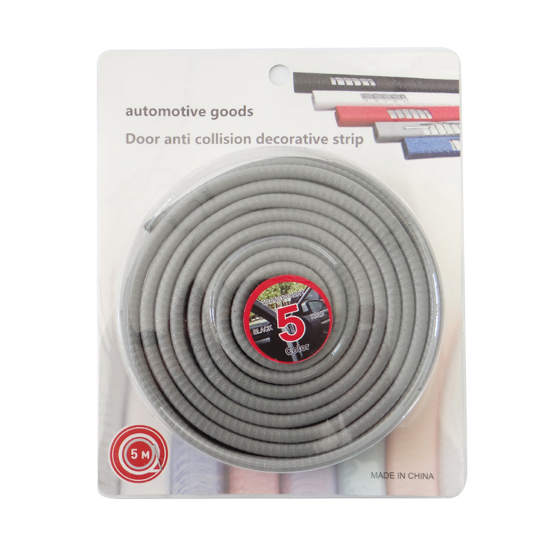 Bandă de cauciuc pentru ușa mașinii, anti-coliziune – Haokai, personalizabilă, model: bandă anti-coliziune