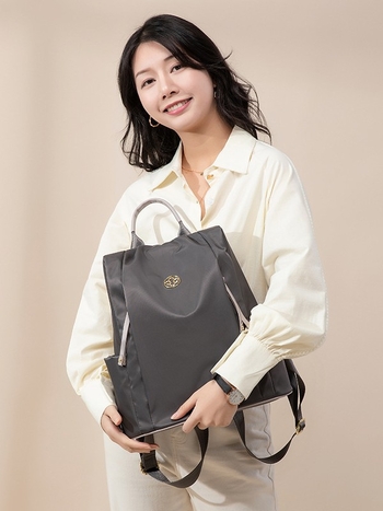 Rucsac de călătorie pentru femei, stil navetă de afaceri, material Oxford, fermoar, buzunare interne pentru telefon și documente, buzunar laminat cu fermoar, respirabil, impermeabil