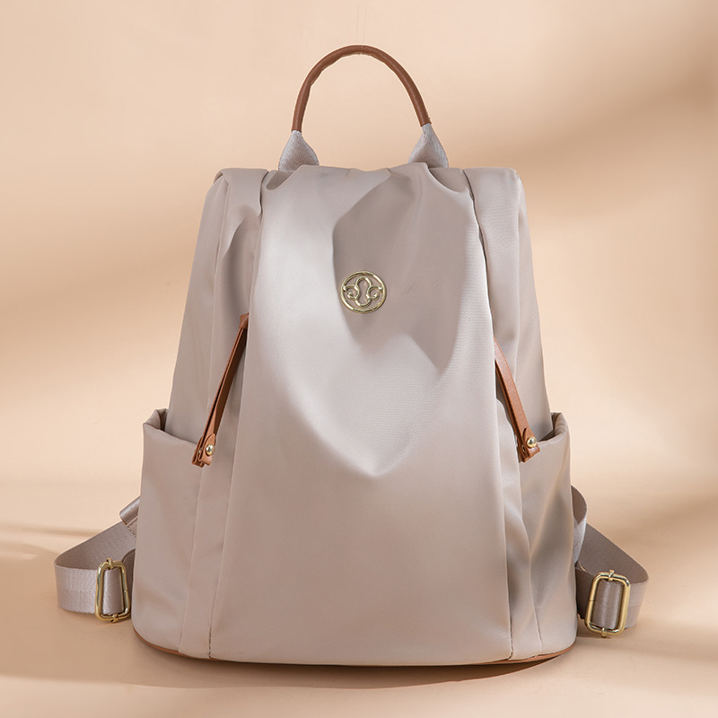 Rucsac de călătorie pentru femei, stil navetă de afaceri, material Oxford, fermoar, buzunare interne pentru telefon și documente, buzunar laminat cu fermoar, respirabil, impermeabil